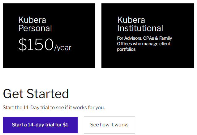 Kubera-Pricing