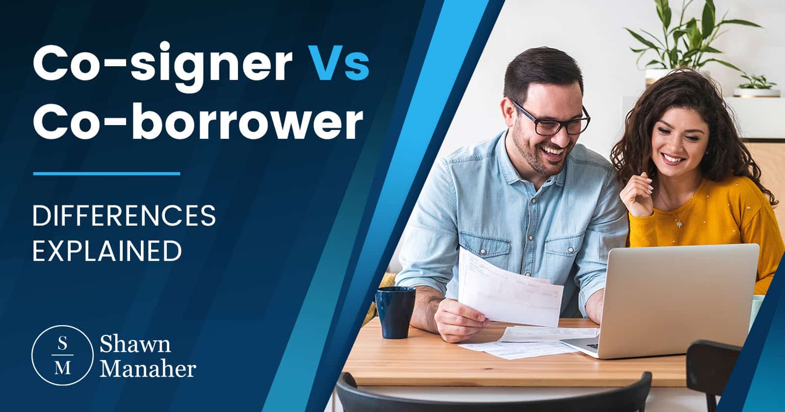 co signer vs co borrower